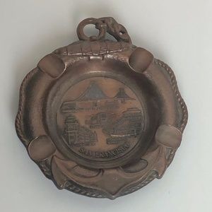 San Francisco Copper Souvenir Decorative Ashtray